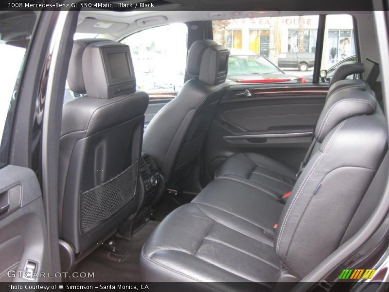 Black / Black 2008 Mercedes-Benz GL 550 4Matic