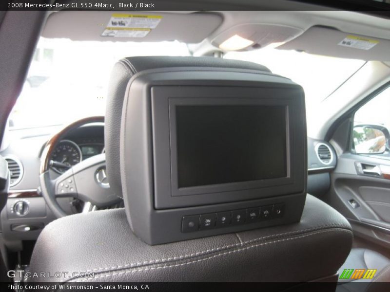 Black / Black 2008 Mercedes-Benz GL 550 4Matic