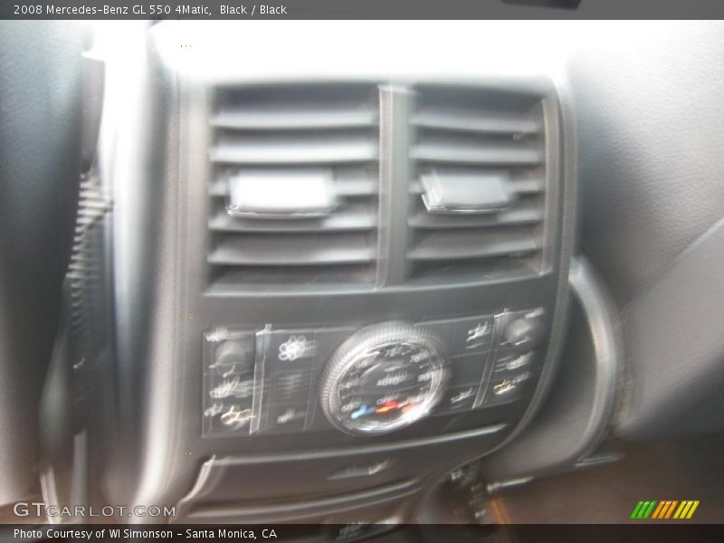 Black / Black 2008 Mercedes-Benz GL 550 4Matic