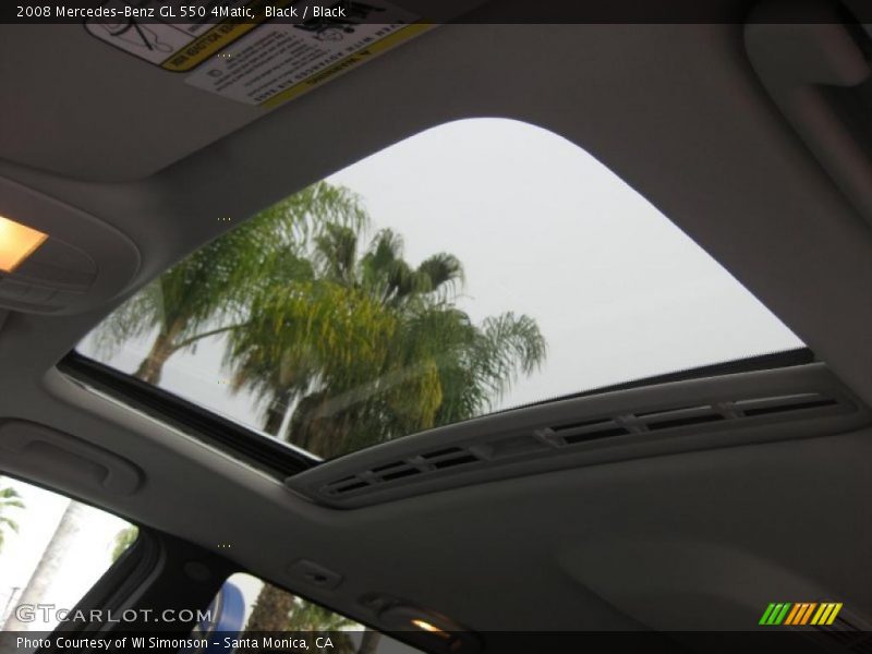 Black / Black 2008 Mercedes-Benz GL 550 4Matic