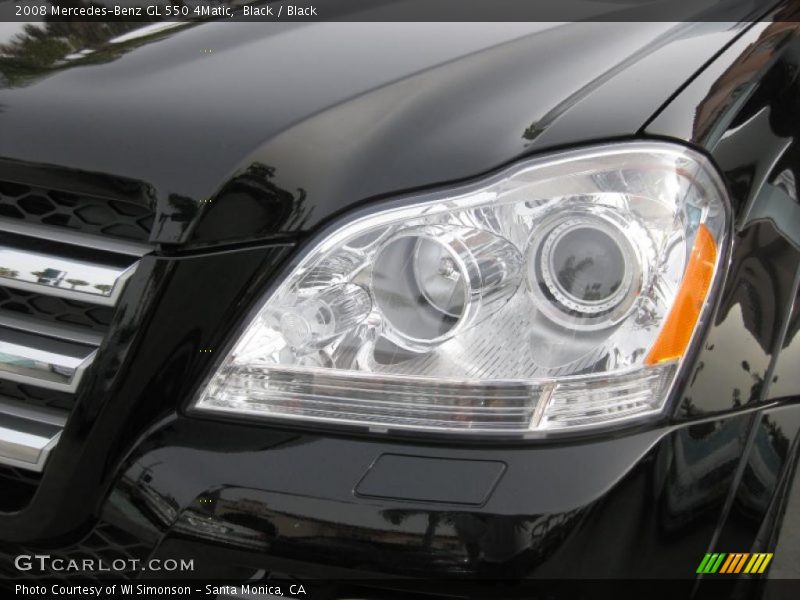 Black / Black 2008 Mercedes-Benz GL 550 4Matic