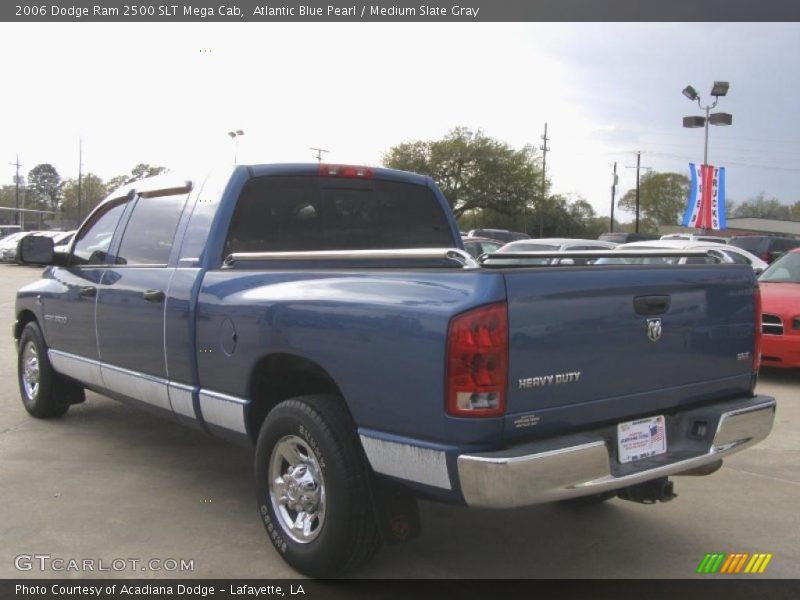 Atlantic Blue Pearl / Medium Slate Gray 2006 Dodge Ram 2500 SLT Mega Cab