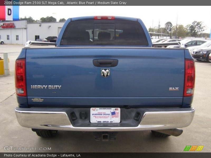 Atlantic Blue Pearl / Medium Slate Gray 2006 Dodge Ram 2500 SLT Mega Cab