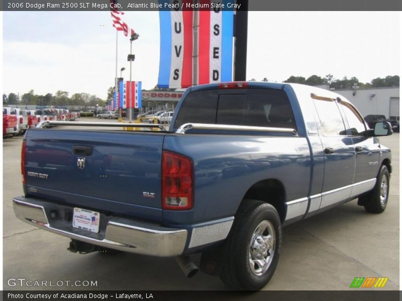 Atlantic Blue Pearl / Medium Slate Gray 2006 Dodge Ram 2500 SLT Mega Cab