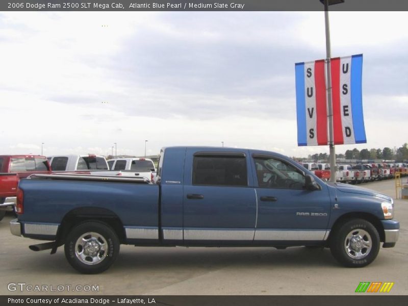 Atlantic Blue Pearl / Medium Slate Gray 2006 Dodge Ram 2500 SLT Mega Cab