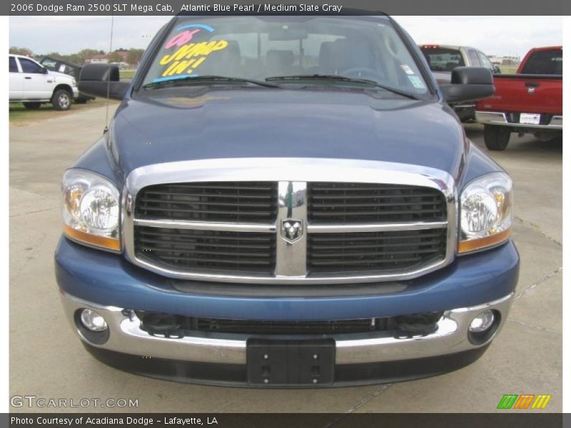 Atlantic Blue Pearl / Medium Slate Gray 2006 Dodge Ram 2500 SLT Mega Cab