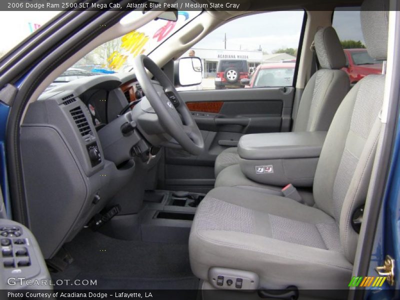 Atlantic Blue Pearl / Medium Slate Gray 2006 Dodge Ram 2500 SLT Mega Cab