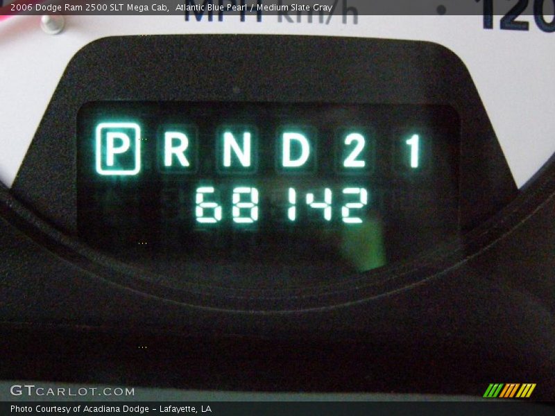 Atlantic Blue Pearl / Medium Slate Gray 2006 Dodge Ram 2500 SLT Mega Cab