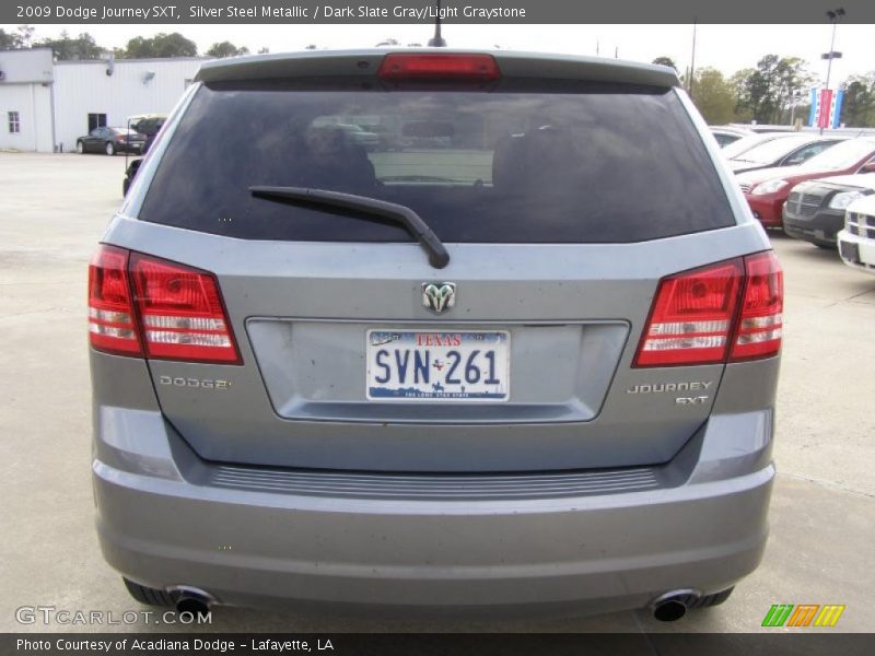 Silver Steel Metallic / Dark Slate Gray/Light Graystone 2009 Dodge Journey SXT