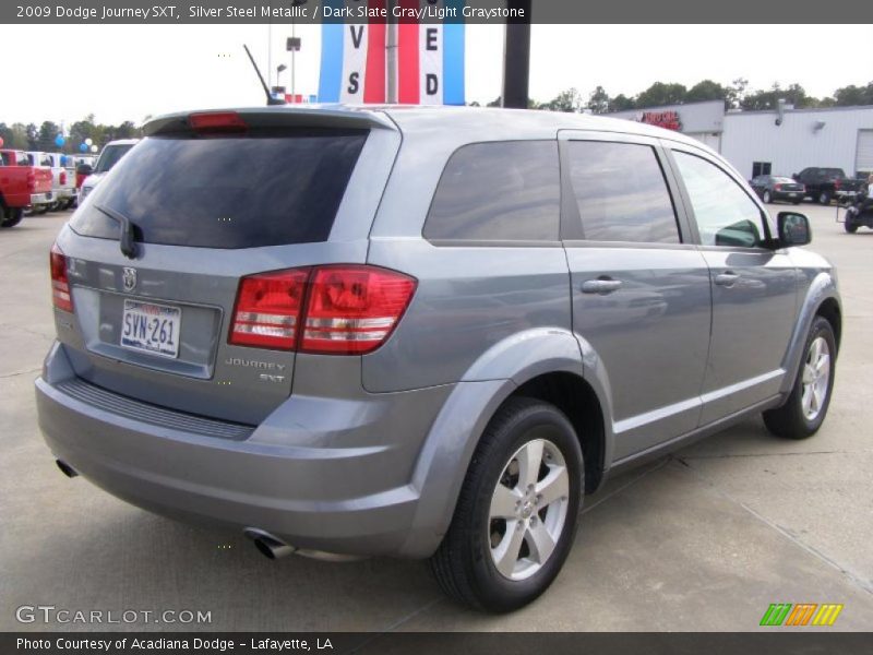 Silver Steel Metallic / Dark Slate Gray/Light Graystone 2009 Dodge Journey SXT