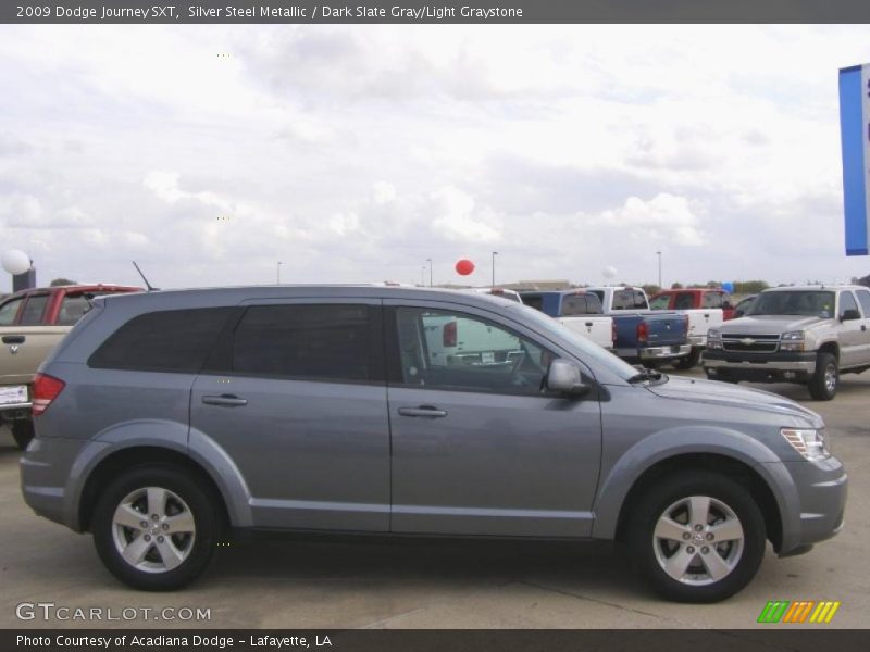 Silver Steel Metallic / Dark Slate Gray/Light Graystone 2009 Dodge Journey SXT