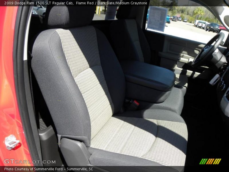 Flame Red / Dark Slate/Medium Graystone 2009 Dodge Ram 1500 SLT Regular Cab