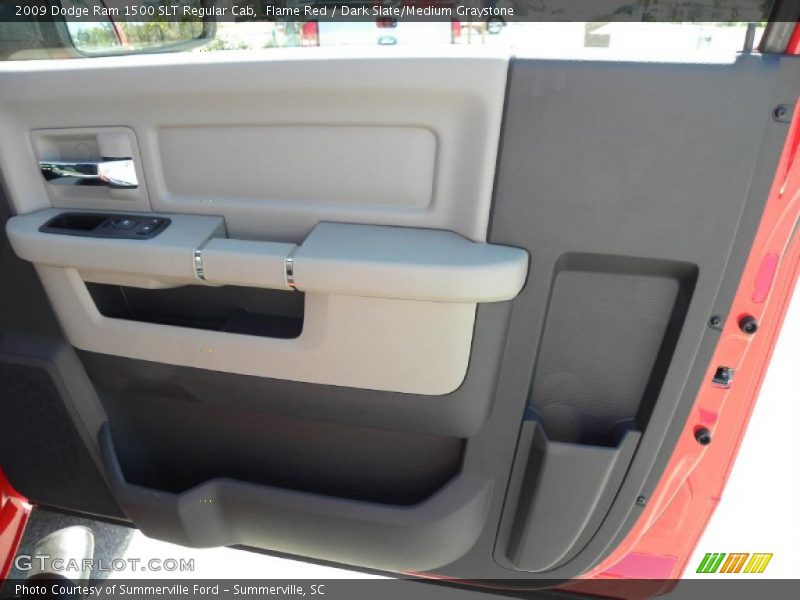 Flame Red / Dark Slate/Medium Graystone 2009 Dodge Ram 1500 SLT Regular Cab