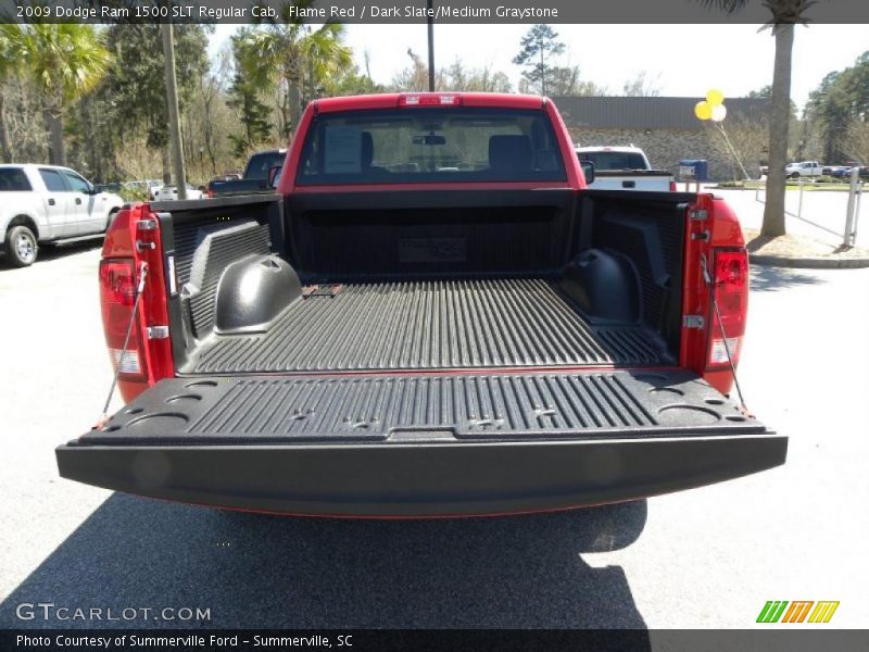 Flame Red / Dark Slate/Medium Graystone 2009 Dodge Ram 1500 SLT Regular Cab