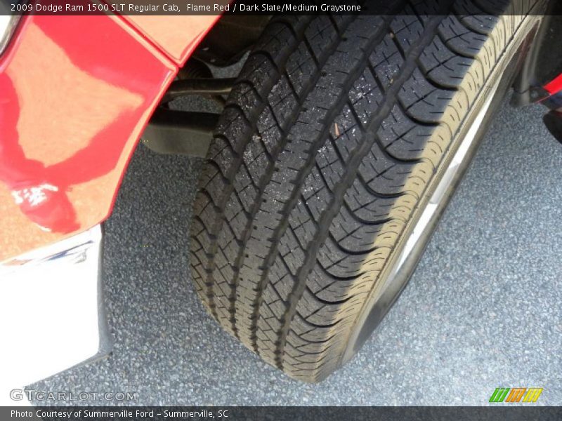 Flame Red / Dark Slate/Medium Graystone 2009 Dodge Ram 1500 SLT Regular Cab
