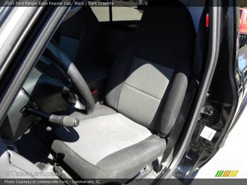 Black / Dark Graphite 2003 Ford Ranger Edge Regular Cab