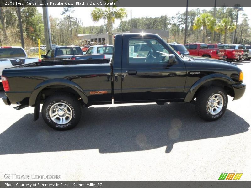 Black / Dark Graphite 2003 Ford Ranger Edge Regular Cab