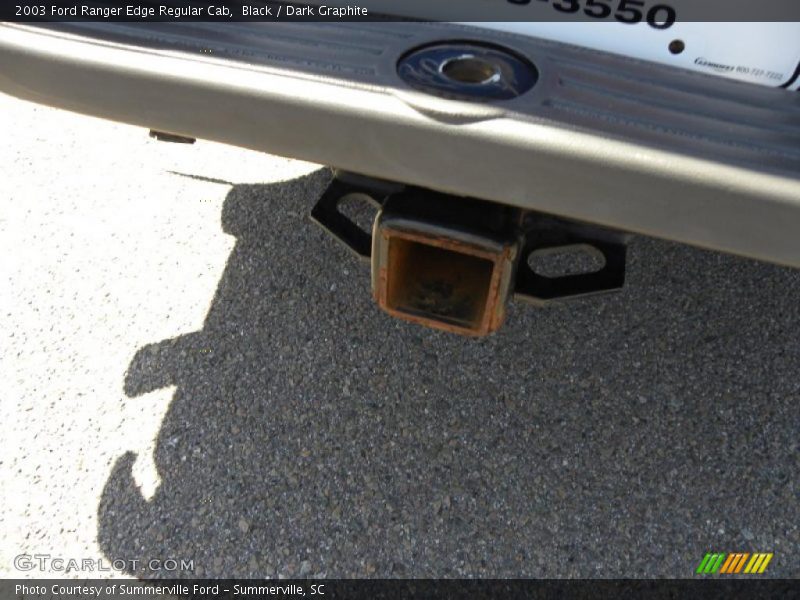 Black / Dark Graphite 2003 Ford Ranger Edge Regular Cab
