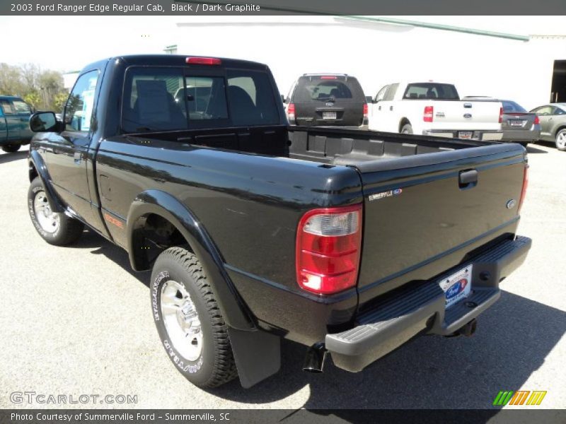 Black / Dark Graphite 2003 Ford Ranger Edge Regular Cab