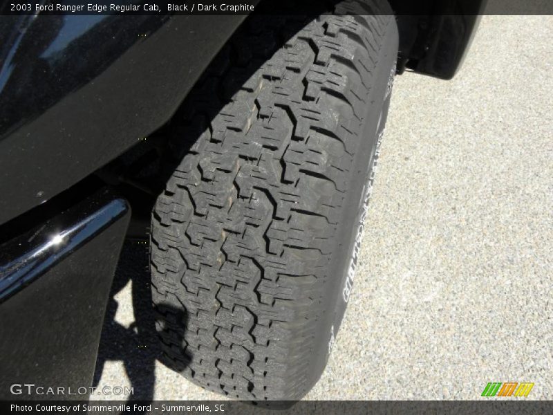 Black / Dark Graphite 2003 Ford Ranger Edge Regular Cab