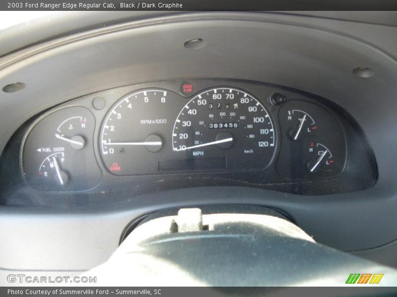 Black / Dark Graphite 2003 Ford Ranger Edge Regular Cab