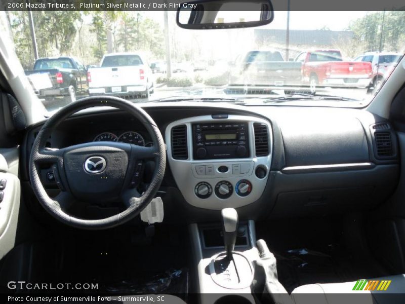 Platinum Silver Metallic / Dark Flint Gray 2006 Mazda Tribute s