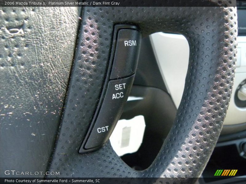Platinum Silver Metallic / Dark Flint Gray 2006 Mazda Tribute s