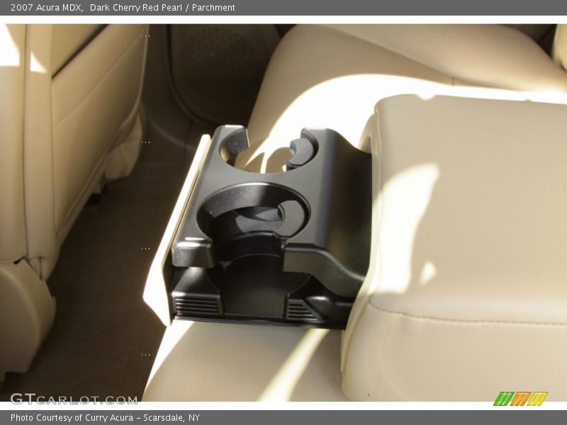 Dark Cherry Red Pearl / Parchment 2007 Acura MDX