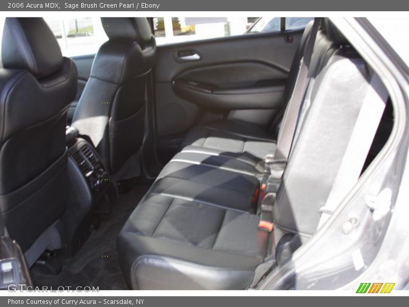 Sage Brush Green Pearl / Ebony 2006 Acura MDX