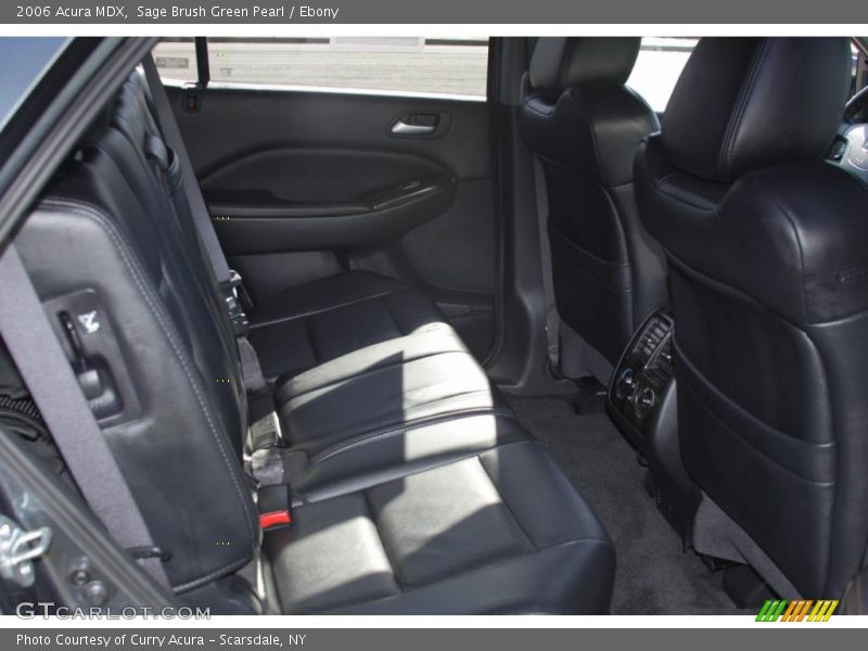 Sage Brush Green Pearl / Ebony 2006 Acura MDX