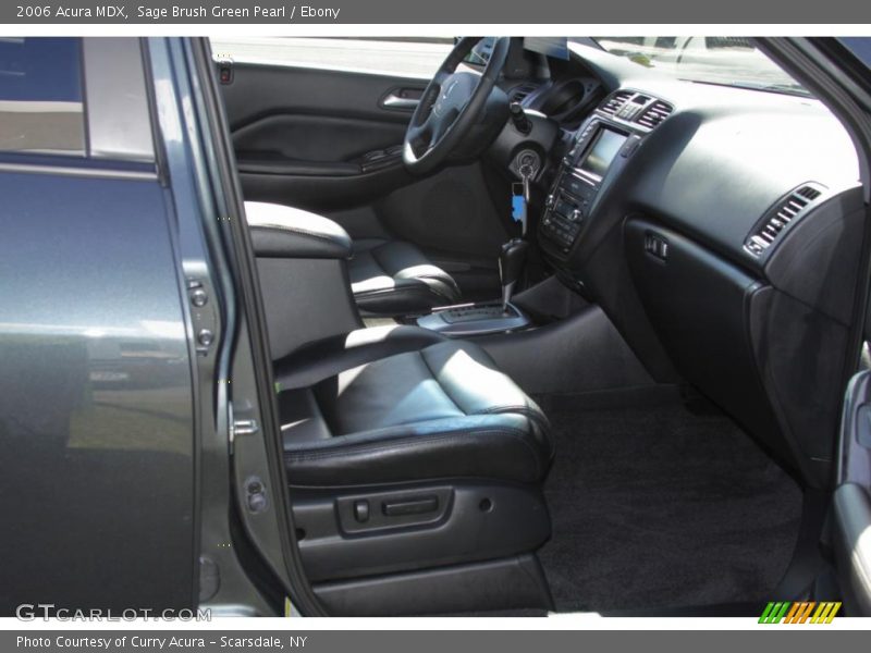 Sage Brush Green Pearl / Ebony 2006 Acura MDX