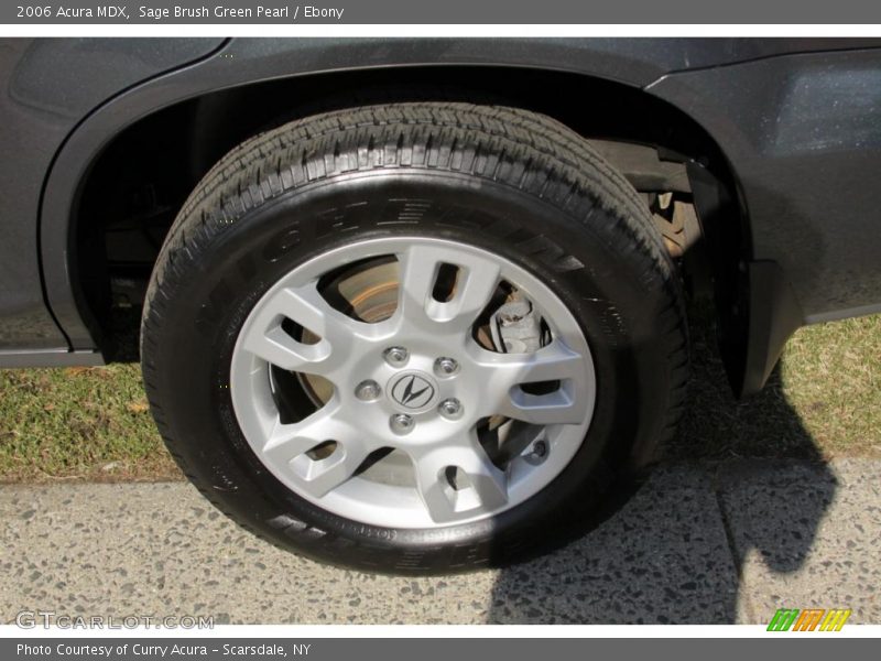 Sage Brush Green Pearl / Ebony 2006 Acura MDX