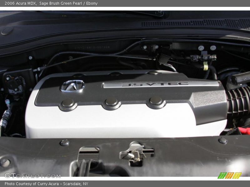 Sage Brush Green Pearl / Ebony 2006 Acura MDX