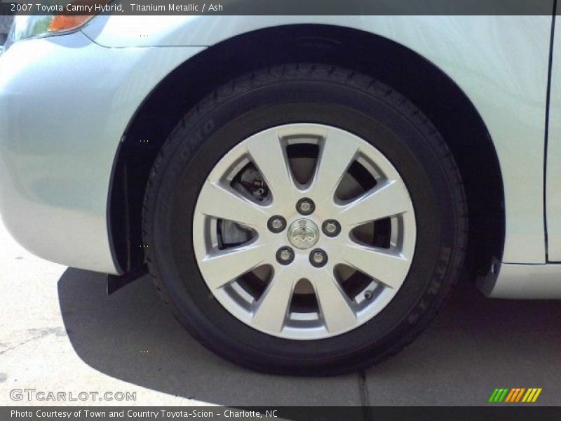 Titanium Metallic / Ash 2007 Toyota Camry Hybrid