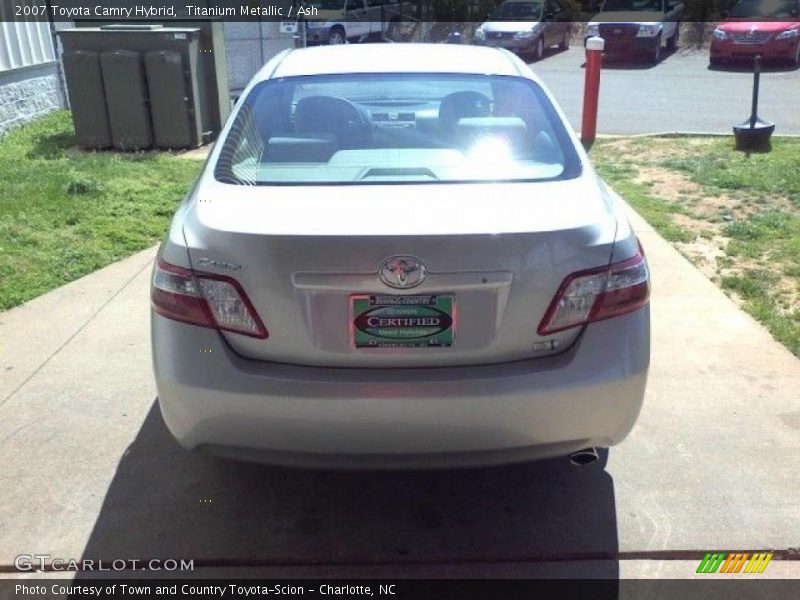 Titanium Metallic / Ash 2007 Toyota Camry Hybrid