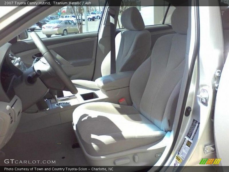 Titanium Metallic / Ash 2007 Toyota Camry Hybrid