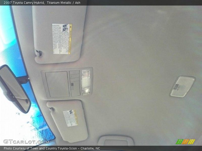 Titanium Metallic / Ash 2007 Toyota Camry Hybrid