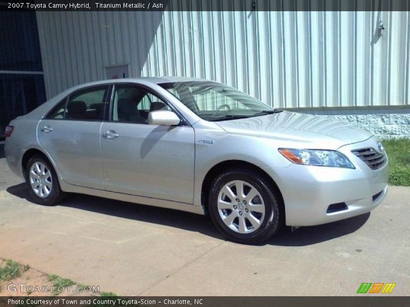 Titanium Metallic / Ash 2007 Toyota Camry Hybrid