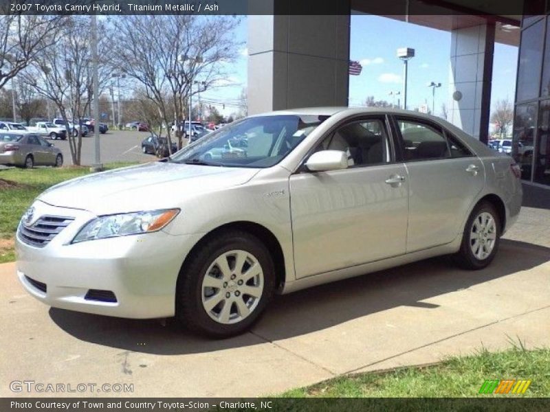 Titanium Metallic / Ash 2007 Toyota Camry Hybrid