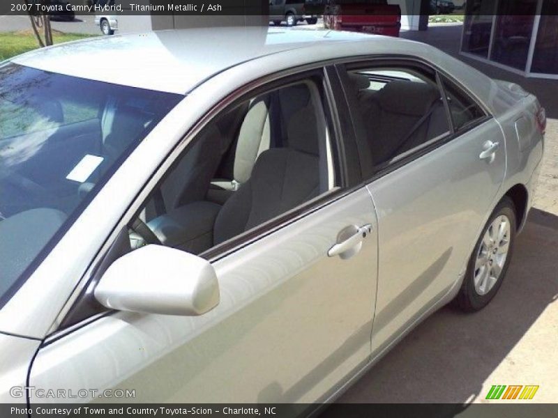 Titanium Metallic / Ash 2007 Toyota Camry Hybrid