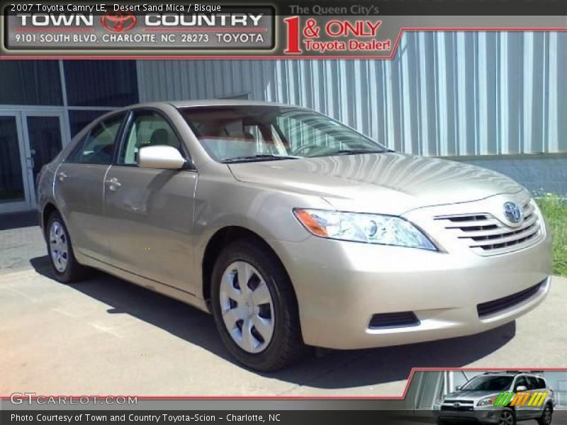 Desert Sand Mica / Bisque 2007 Toyota Camry LE