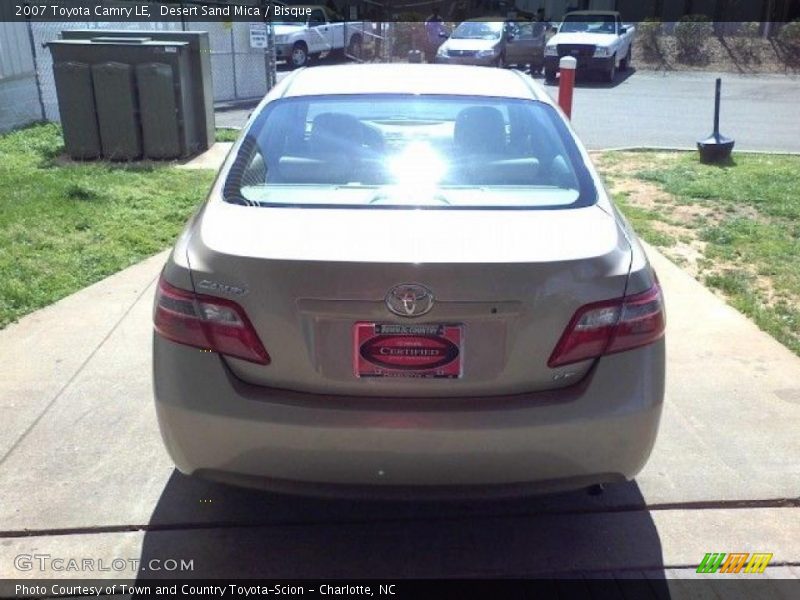 Desert Sand Mica / Bisque 2007 Toyota Camry LE