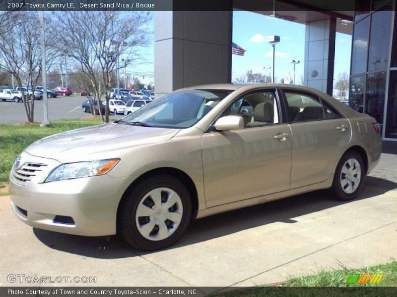 Desert Sand Mica / Bisque 2007 Toyota Camry LE