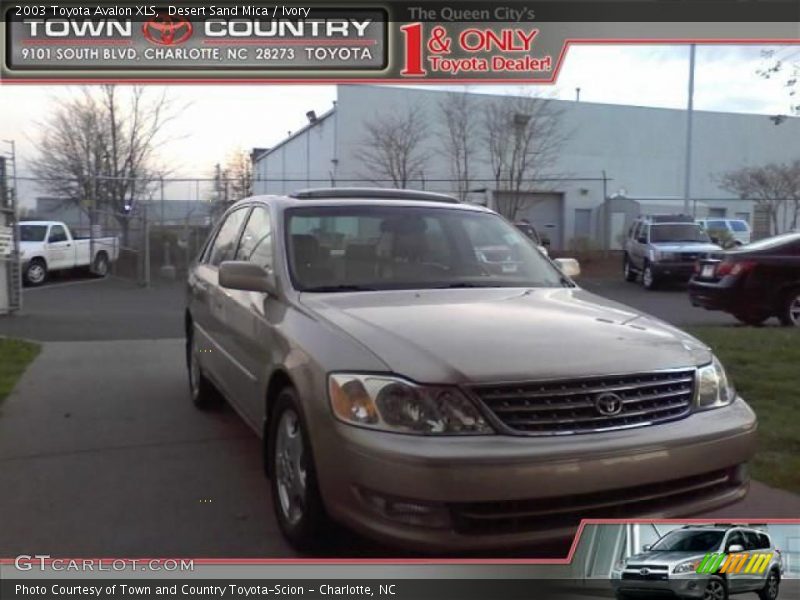 Desert Sand Mica / Ivory 2003 Toyota Avalon XLS