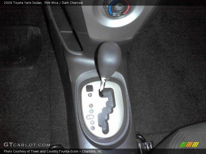 Flint Mica / Dark Charcoal 2009 Toyota Yaris Sedan