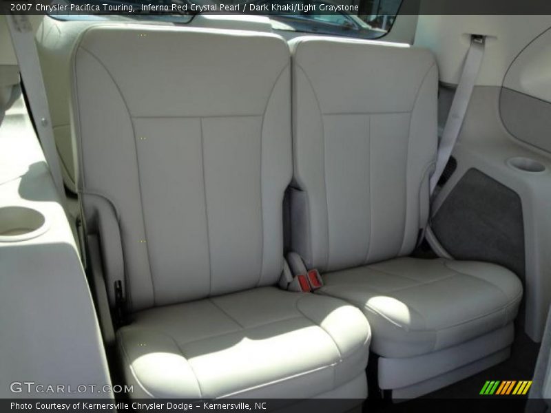 Inferno Red Crystal Pearl / Dark Khaki/Light Graystone 2007 Chrysler Pacifica Touring