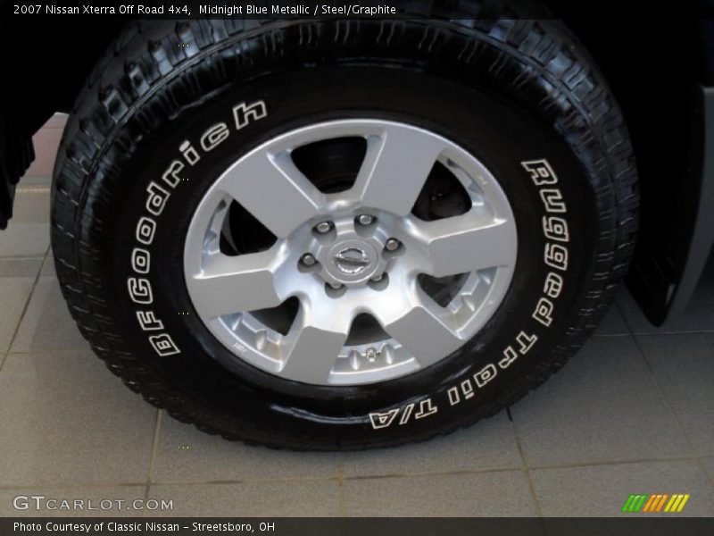 Midnight Blue Metallic / Steel/Graphite 2007 Nissan Xterra Off Road 4x4
