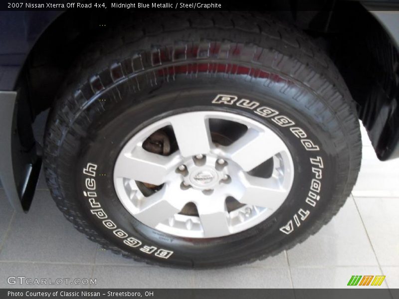 Midnight Blue Metallic / Steel/Graphite 2007 Nissan Xterra Off Road 4x4