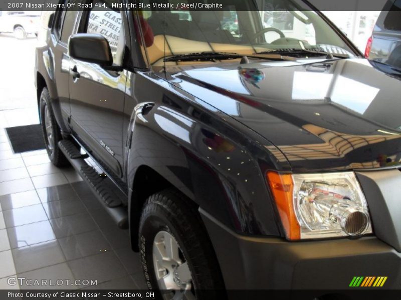 Midnight Blue Metallic / Steel/Graphite 2007 Nissan Xterra Off Road 4x4
