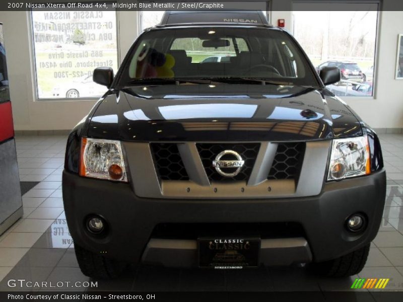 Midnight Blue Metallic / Steel/Graphite 2007 Nissan Xterra Off Road 4x4